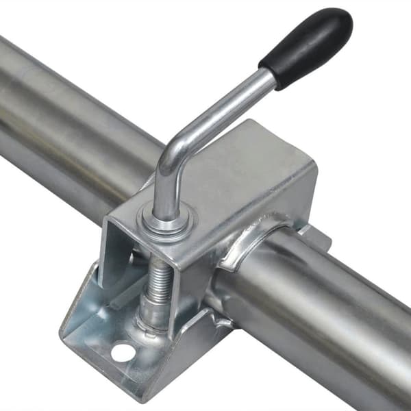 vidaXL 48 mm Støttehjul med 2 støtterør & 3 splitklemmer