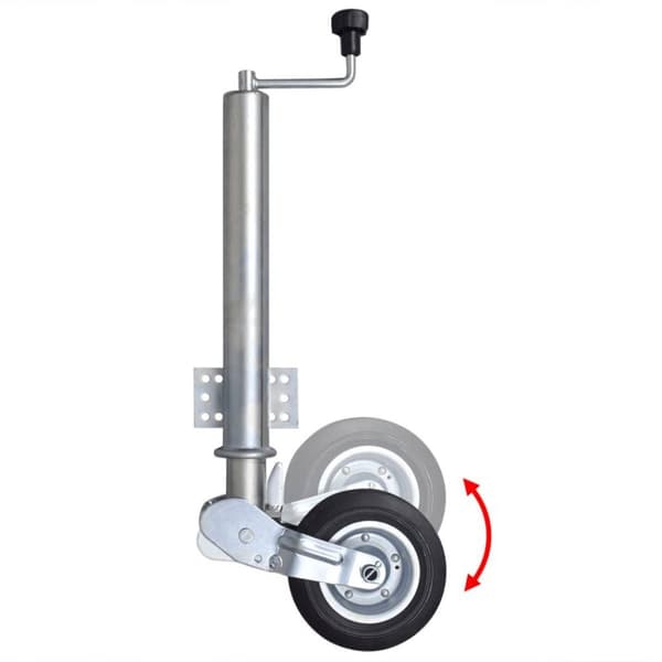 vidaXL Robust næsehjul til trailer 60 mm