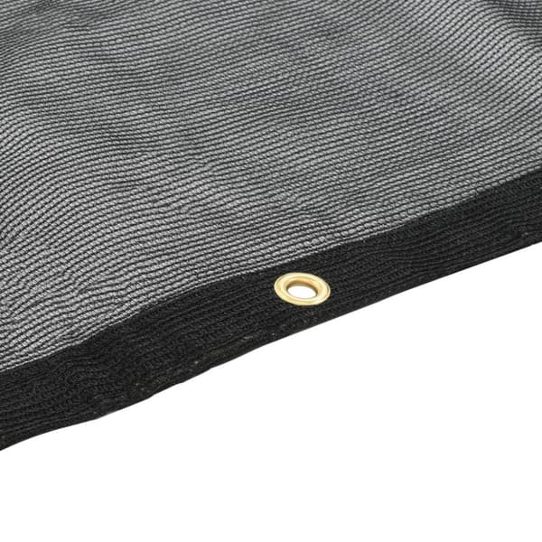 vidaXL Konttiverkko HDPE 3,5x6 m musta