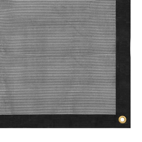 vidaXL Konttiverkko HDPE 3,5x6 m musta