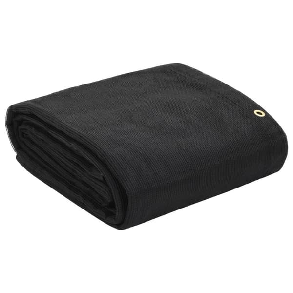 vidaXL Konttiverkko HDPE 3,5x6 m musta