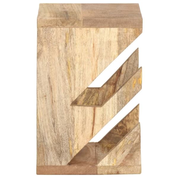vidaXL Väggmonterad skateboardhållare 25x20x30 cm massivt mangoträ