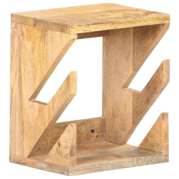 vidaXL Väggmonterad skateboardhållare 25x20x30 cm massivt mangoträ