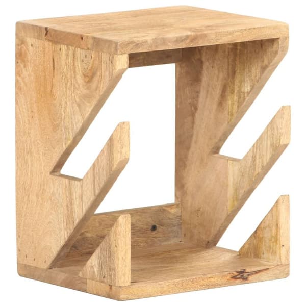 vidaXL Väggmonterad skateboardhållare 25x20x30 cm massivt mangoträ