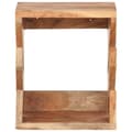 Miniatyrbilde 3 av 11: vidaXL Veggmontert skateboardstativ 25x20x30 cm heltre akasie