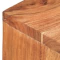 Miniatyrbilde 6 av 11: vidaXL Veggmontert skateboardstativ 25x20x30 cm heltre akasie