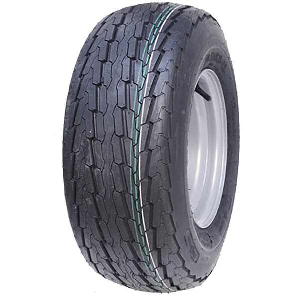 20.5x8.0-10 road legal high speed hjul og dæk 605 kg pr. stk. 5 pigge 112 mm PCD fælg
