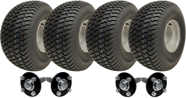 Ekstra kraftig ATV-trailer quad trailer kit 1800 kg Dobbelt aksel 4 hjul Ingen trækstang