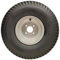 Miniatyrbillede 3 af 9: Sæt med 2 - 20x10.00-8 4ply P332 GRASS på 4/100 & nav & stubaksel 4/100 M12stud