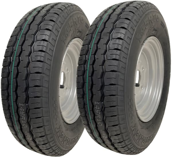 Sæt med 2 - 145x10 Wanda WR068 TRAILERHJUL 4/4"