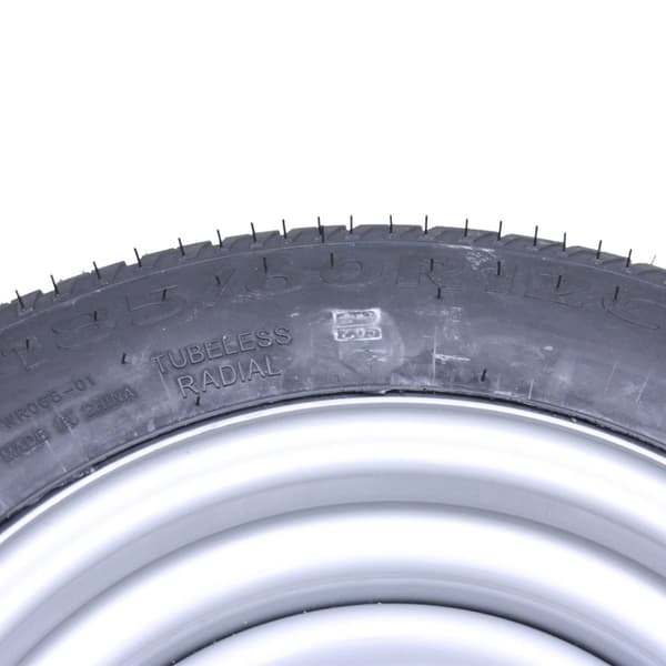 185/60 R12c Släpvagnshjul 5 dubbar 6,5 PCD Däck på fälg Brian James Ifor Williams