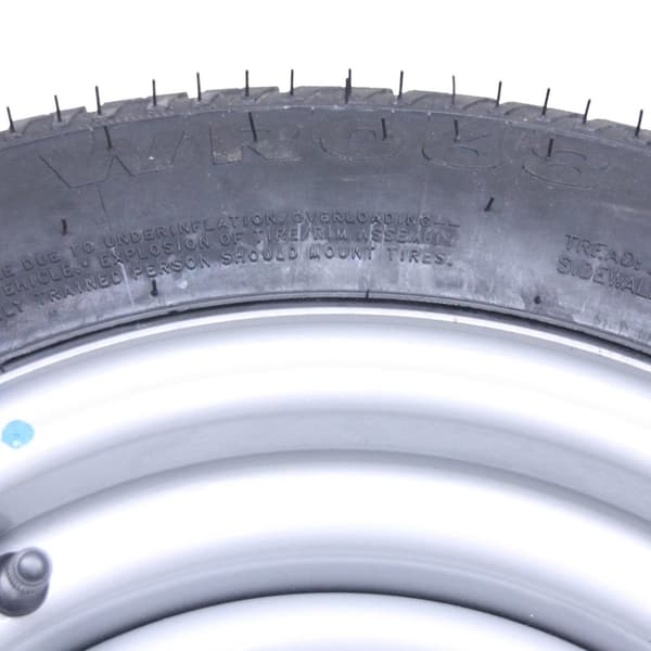 185/60 R12c Släpvagnshjul 5 dubbar 6,5 PCD Däck på fälg Brian James Ifor Williams