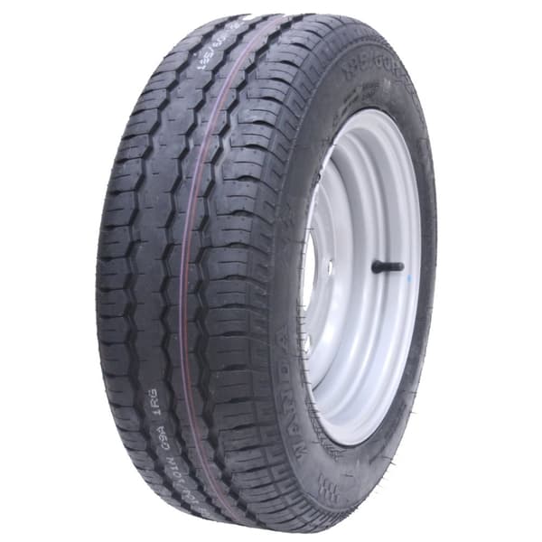 185/60 R12c Perävaunun pyörä 5 Stud 6.5 PCD rengas vanteella Brian James Ifor Williams