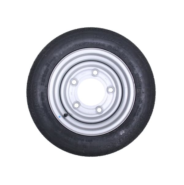185/60 R12c släpvagnshjul 5 dubbar 6,5 PCD Brian James Ifor Williams (uppsättning om 4)