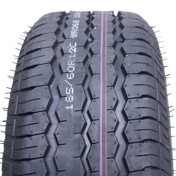 185/60 R12C Trailerhjul 5 dubbar 112 mm PCD Däck på fälg Brian James Ifor Williams