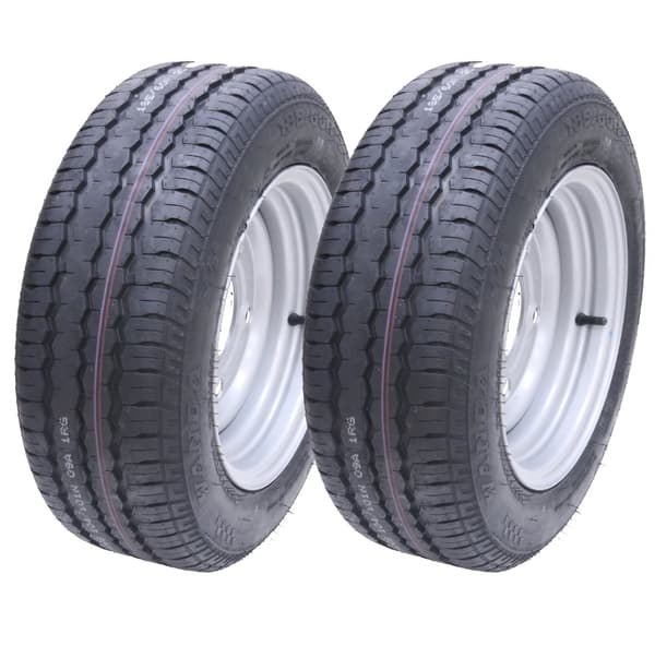 185/60 R12C Trailer Wheels 5 Stud 112mm PCD Brian James Ifor Williams (sæt med 2)