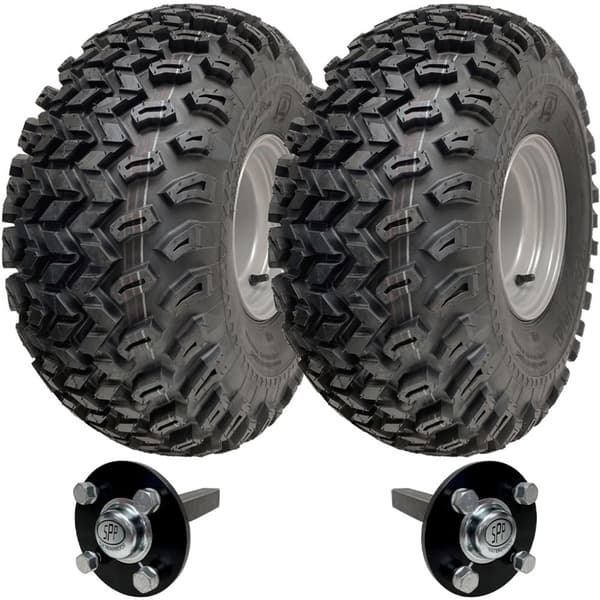 22x11.00-8 ATV Trailer Kit Utility Wheels Fælge 35x35 Nav & Stub aksler 900 kg