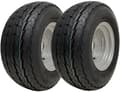 Pikkukuva 1 / 9: 20.5x8-10 perävaunun pyörät 4ply high speed road legal renkaat, 4 nastavanne - 2 kpl:n sarja.
