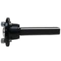 Miniatyrbild 7 av 9: 18x9.50-8 Dubbelaxel ATV Quad Trailer Kit 4 Knobbyhjul Nav/Stub Ingen dragkrok 408kg