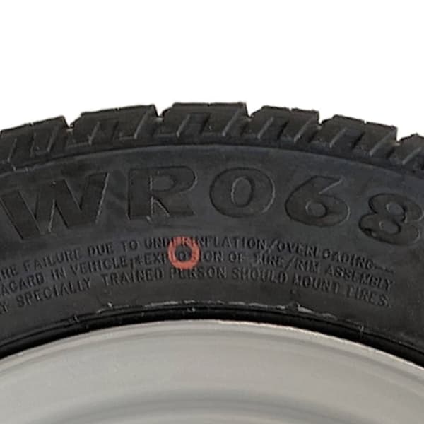 195/50R13C Trailerhjul 5 dubbar 6,5" PCD 165 Road Legal 900 kg Wanda WR068 Däck