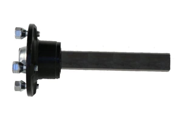 Sæt med 4 - 145x10 Wanda WR068 Trailer Wheel 4/100mm & Hub & Stub Axle 4/100 M12 Wheel Bolt 35x35mm Hi Speed & Alko 750 kg Presset Hitch