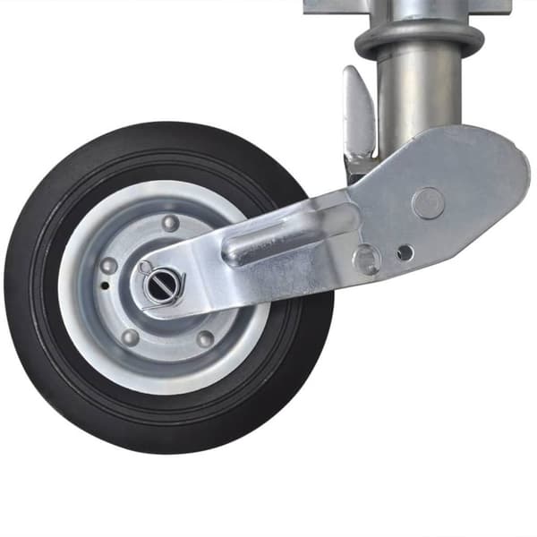 60 mm Robust foldeligt støttehjul