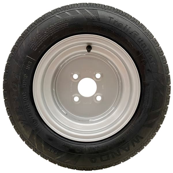 195/55R10C Wanda WR301 Perävaunun pyörät 4 x 100 PCD High Speed 750kgs (2 kpl)