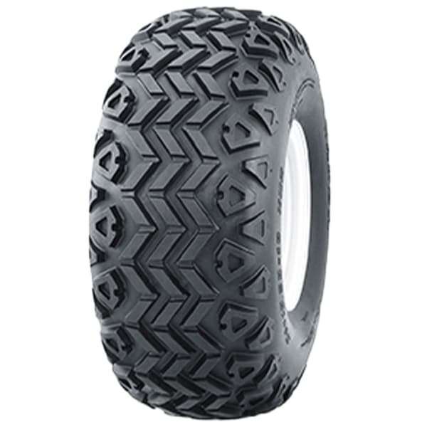 25x13.00-9 4ply Utility-dæk på stålfælg med 4 knopper 100 mm PCD, 350 kg belastningskapacitet