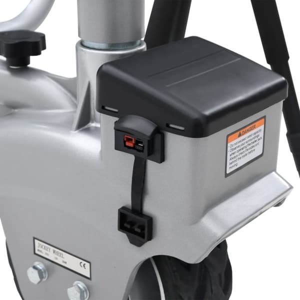 The Living Store Motorisoitu peräkärryn nokkapyörä alumiini 12 V 350 W -  Trailerit & peräkärryt