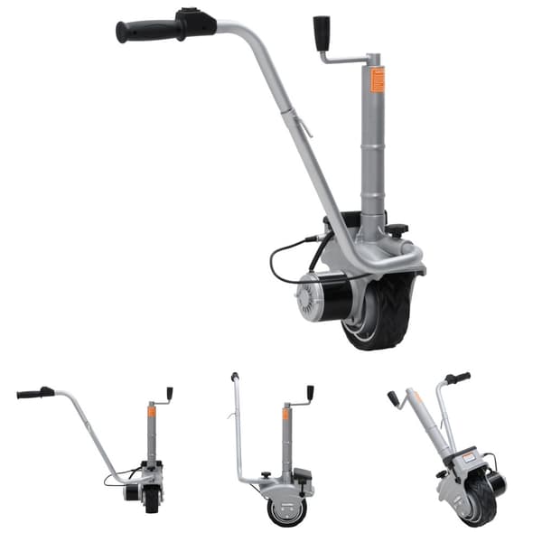 The Living Store motoriseret støttehjul til trailer 12 V 350 W -  Trailerdele