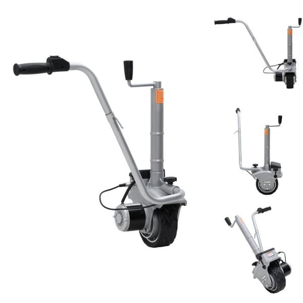 Trailerdele - Living motoriseret støttehjul til trailer 12 V 350 W