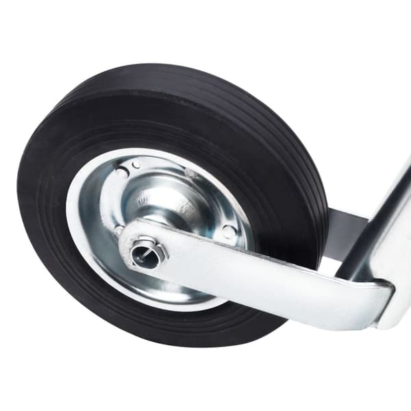 Næsehjul til trailer 48 mm galvaniseret stål - Næsehjul - Støttehjul - Home & Living