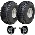 Miniatyrbillede 1 af 9: 22x11.00-8 Knobby ATV Quad Trailer Kit-hjul, 40x40 aksler Belastningskapacitet 310 kg