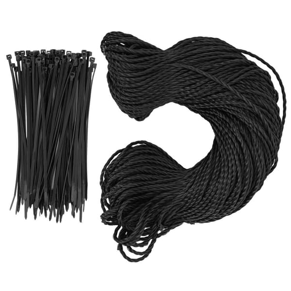 Wiesenfield - Staketskydd - HDPE-tyg - 50 x 1,2 m - Materialdensitet 150 g/m² - Rivbeständigt - Väderbeständigt - Inkl. monteringsmaterial