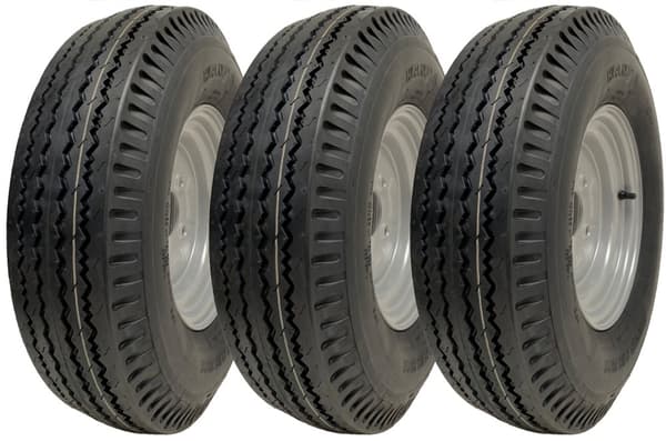 5.00-10 Perävaunun pyörät 4-kertaiset High Speed Road Legal 355kgs Wanda P802 (3 kpl sarja)