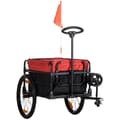 Pikkukuva 4 / 4: Rootz Transport Trailer & Handcart - Lastiperävaunu - Pyörän kärry - Smooth Ride - 130cm x 64cm x 64/103cm