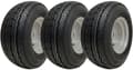 Miniatyrbild 1 av 9: 20.5x8.0-10 Trailer däckhjul 8ply 100mm PCD Wanda Road Legal 605kgs (Set om 3)