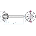 Miniatyrbild 8 av 9: 20.5x8.00-10 Trailer Kit High Speed Road Legal Hjul ALKO Nav & Stubbaxel 750kg