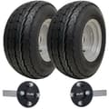 Miniatyrbild 1 av 9: 20.5x8.00-10 Trailer Kit High Speed Road Legal Hjul ALKO Nav & Stubbaxel 750kg
