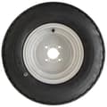 Miniatyrbild 4 av 9: 20.5x8.00-10 Trailerhjul 8ply 4 tum PCD Road Legal 605 kg (uppsättning om 3)