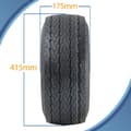 Pikkukuva 3 / 9: 16.5x6.50-8 Perävaunun renkaat Pyöräkokoonpano 4 tuuman PCD Road Legal 355kgs (4 kpl sarja)