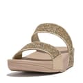 Miniatyrbild 5 av 6: Mules med kilklack - FitFlop - Lulu Slide - Svart - Microwobbleboard-sulor - Glittrande paljetter