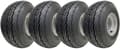Miniatyrbillede 1 af 9: 18.5x8.50-8 Anhængerdæk og -hjul 4x4" PCD Road Legal 425 kg (sæt med 4)