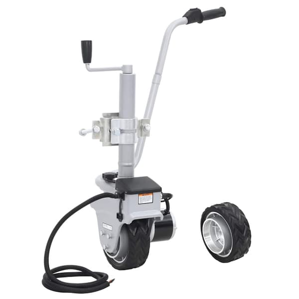 Motoriserat stödhjul aluminium 12 V 350 W