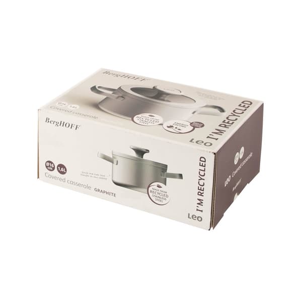 BergHOFF 16 cm Gryde med Lg - Graphite Series Rustfrit Stl med Jvn Varmefordeling