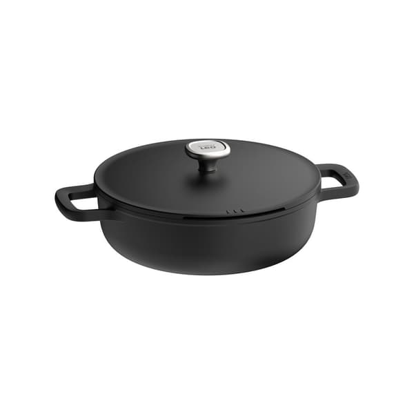 BergHOFF 28 cm paistinpannu - Phantom-sarja, 2-kahvainen, siivilkannella ja tarttumattomalla pinnoitteella