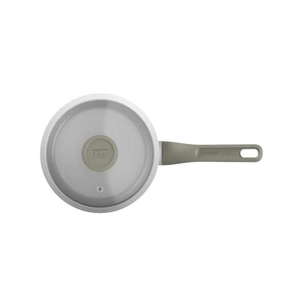 BergHOFF 6-delt Grydest - Uqonic Downdraft-serien med lyse hndtag og glaslg
