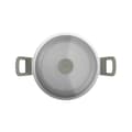 Miniatyrbillede 5 af 9: BergHOFF 6-delt Grydest - Uqonic Downdraft-serien med lyse hndtag og glaslg