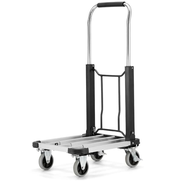 Transportvagn - 71x41cm - hopfällbar - upp till 150 kg - aluminium
