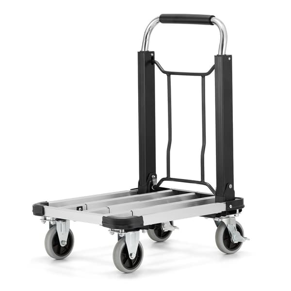 HIGHER®️ Let Aluminium Transportvogn med 150 kg kapacitet til lager & logistik